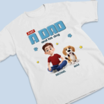 Dog Personalized Custom Unisex T-shirt, Premium T-shirt, Hoodie - Father's Day, Gift For Dad, Pet Owners, Pet Lovers - 图片 2