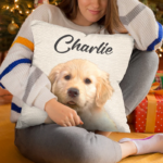 Custom Photo I Love My Dog - Dog & Cat Personalized Custom Pillow - Christmas Gift For Pet Owners, Pet Lovers - 图片 2