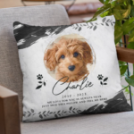 Custom Photo My Love For You Is Always Near - Memorial Personalized Custom Pillow - Sympathy Gift, Gift For Pet Owners, Pet Lovers - 图片 2