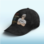 Dad Is My Hero - Family Personalized Custom Hat, All Over Print Classic Cap - Father's Day, Birthday Gift For Dad, Grandpa - 图片 3