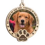 Memorial Personalized Custom Ornament - Wood Custom Shaped - Christmas Gift, Sympathy Gift For Pet Owners, Pet Lovers