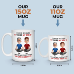 Custom Mug - Personalized Birthday Gifts For Mom, Dad, Son - Home Brewed With Love - 图片 7