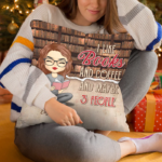 I Read Books I Drink Coffee And I Know Things - Personalized Pillow (Insert Included) - 图片 2