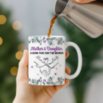 Custom Mug - Personalized Birthday Gifts For Mom, Daughter - Love Passed From Heart To Heart - 图片 2