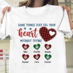 Some Things Just Fill Your Heart - Personalized Unisex T-Shirt