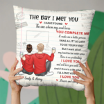 There Is No Pretending I Love You - Couple Personalized Custom Pillow - Gift For Husband Wife, Anniversary - 图片 2