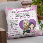 You’ll Feel My Love Within This Pillow - Family Personalized Custom Pillow - Gift For Grandchildren - 图片 2