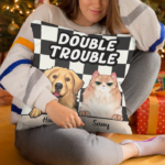Trouble Maker - Dog & Cat Personalized Custom Pillow - Gift For Pet Owners, Pet Lovers - 图片 4