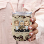 Like Mother Like Daughter - Gift For Mom, Personalized Wine Tumbler - 图片 2
