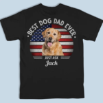 Custom Photo Best Dog Mom Ever - Dog Personalized Custom Unisex Back Printed T-shirt, Hoodie, Sweatshirt - Gift For Pet Owners, Pet Lovers - 图片 2