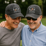 Custom Vintage Washed Denim Baseball Cap - Personalized Retirement Gifts For Women, Men - Finally Living On Island Time - 图片 5