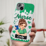 Nurse Personalized Custom Clear Phone Case - Appreciation, Thank You Gift, Nurse Life, Doctor Life - 图片 4