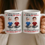 Custom Mug - Personalized Birthday Gifts For Mom, Dad, Son - Home Brewed With Love - 图片 6