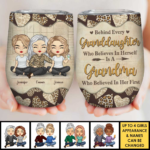 Like Mother Like Daughter - Gift For Mom, Personalized Wine Tumbler - 图片 4