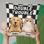Trouble Maker - Dog & Cat Personalized Custom Pillow - Gift For Pet Owners, Pet Lovers - 图片 3