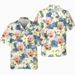 Family Personalized Custom Unisex Tropical Hawaiian Aloha Shirt - Summer Vacation Gift, Gift For Family Members - 图片 4