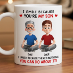 Custom Mug - Personalized Birthday Gifts For Mom, Dad, Son - Home Brewed With Love - 图片 4