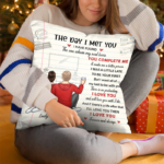 There Is No Pretending I Love You - Couple Personalized Custom Pillow - Gift For Husband Wife, Anniversary - 图片 3