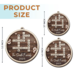 Personalized Christmas Birthday Gifts For Mom, Dad, Brother, Sister, Kids - Joy Gathers Around Our Tree - 图片 2