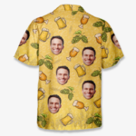 Family Personalized Custom Unisex Tropical Hawaiian Aloha Shirt - Summer Vacation Gift, Gift For Family Members - 图片 3