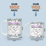 Custom Mug - Personalized Birthday Gifts For Mom, Daughter - Love Passed From Heart To Heart - 图片 3