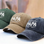 Papa Life, Best Life - Family Personalized Custom Vintage Washed Denim Baseball Cap - Father's Day, Gift For Dad, Grandpa - 图片 6