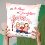 Best Friends Forever From The Heart - Family Personalized Custom Pillow - Mother's Day, Gift For Mom - 图片 3