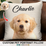 Custom Photo I Love My Dog - Dog & Cat Personalized Custom Pillow - Christmas Gift For Pet Owners, Pet Lovers - 图片 3