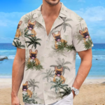 Custom Photo Dog Vibes And Beach Tides - Dog & Cat Personalized Custom Unisex Tropical Hawaiian Aloha Shirt - Summer Vacation Gift, Gift For Pet Owners, Pet Lovers - 图片 4