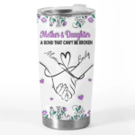 Custom Tumbler - Personalized Birthday Gifts For Mom, Daughter - Love Poured Daily - 图片 3