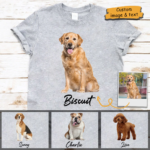 Custom Dog And Cat Shirt Upload Image - Gift For Dog Lovers, Personalized Unisex T-Shirt - 图片 3
