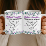 Custom Mug - Personalized Birthday Gifts For Mom, Daughter - Love Passed From Heart To Heart - 图片 5