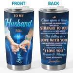 Custom Tumbler - Personalized Anniversary Wedding Gifts For Husband And Wife, Him And Her - Infinite Love, Infinite Us