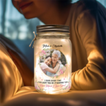 Custom Photo Remember How Much I Love You - Family Personalized Custom Mason Jar Light - Gift For Mom, Grandma - 图片 2
