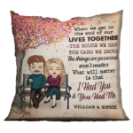We Had Each Other - Gift For Couples, Personalized Pillow (Insert Included)
