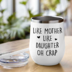 Behind Every Granddaughter Is A Grandma Who Believed In Her First - Gift For Grandma, Personalized Wine Tumbler