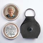 Custom Photo Pocket Hug - Personalized Memorial Sympathy Gifts For Loss Of Mom, Dad - In My Heart, Always With You - 图片 2