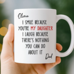 Custom Mug - Personalized Birthday Gifts For Mom, Dad, Daughter, Son - Home Is Where We Gather - 图片 6