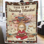 Custom Blanket - Personalized Bookish Gifts For Book Lovers, Bookworms, Readers - The Warmth Of A Blanket Enhances Every Story - 图片 6