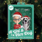 Custom Toy Box Acrylic Ornament - Personalized Christmas Birthday Gifts For Dog Lovers, Dog Dad And Mom - A Girl’s Best Friend Forever - 图片 2